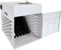 8-Device Tablet & Laptop Charging Station, Lockable Steel Charging Cabinet for Chromebooks, iPads & Devices Up to 14', Multi-Device Storage Organizer for Classroom, Office & Library, White