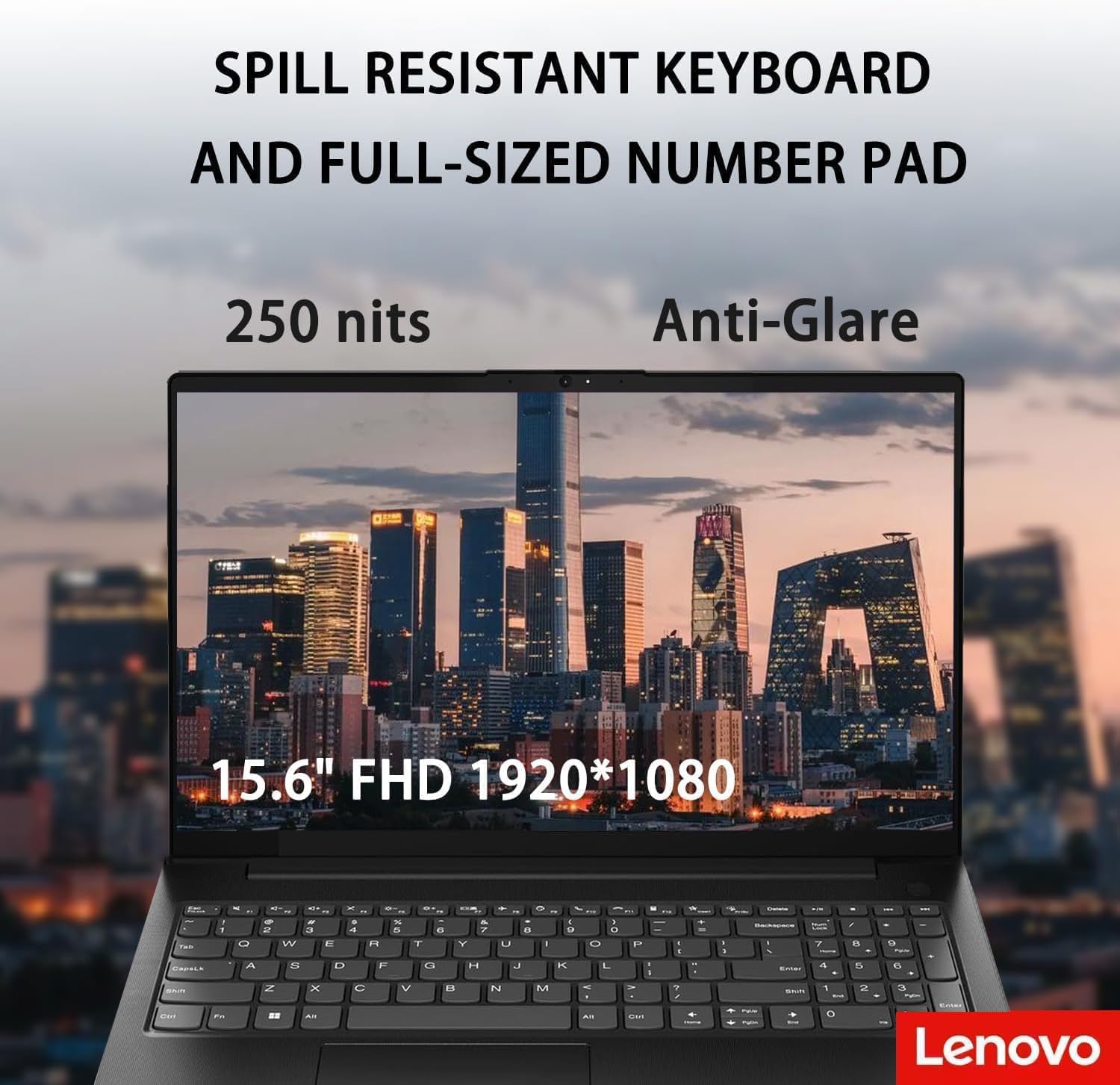 Lenovo V15 G4 Business Laptop, 15.6″ FHD Anti-Glare Display, Intel 8-Core i5-13420H (Beat i7-1355U), 16GB RAM, 256GB SSD, WiFi6, Bluetooth5.2, RJ-45, Windows 11 Home, with 5ave 6-in-1 Accessory Kit