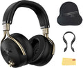 Zildjian ALCHEM-E Perfect Tune Headphones - Black Bundle with Carrying Case, Stand, and Austin Bazaar Polishing Cloth