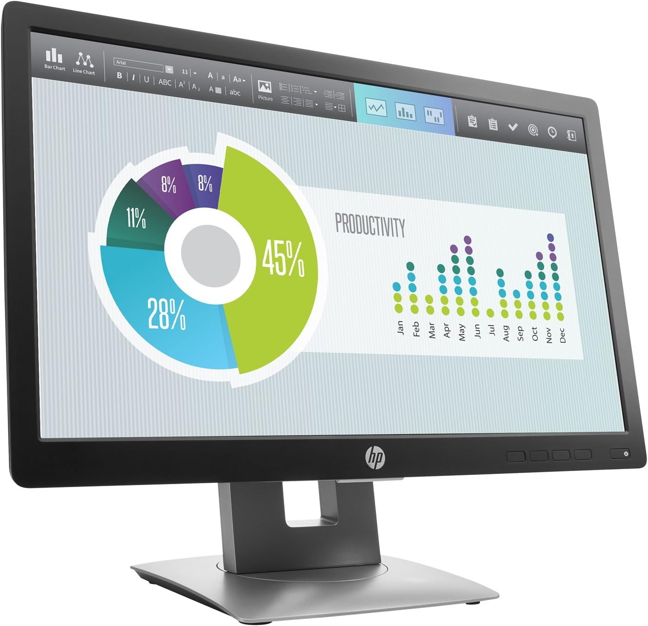 HP M1F41AA#ABA Elite DISP E202 20IN LED LCD Display