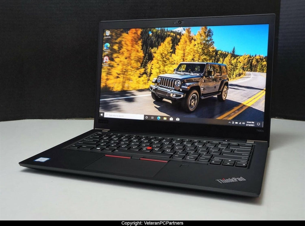 Lenovo ThinkPad T480s Touchscreen Laptop, 14' IPS FHD (1920x1080) Matte Display, Intel Core i7-8650U 4.20 GHz, 24GB DDR4 RAM, 512GB SSD, Backlit Keyboard, Windows 10 Pro (Renewed)