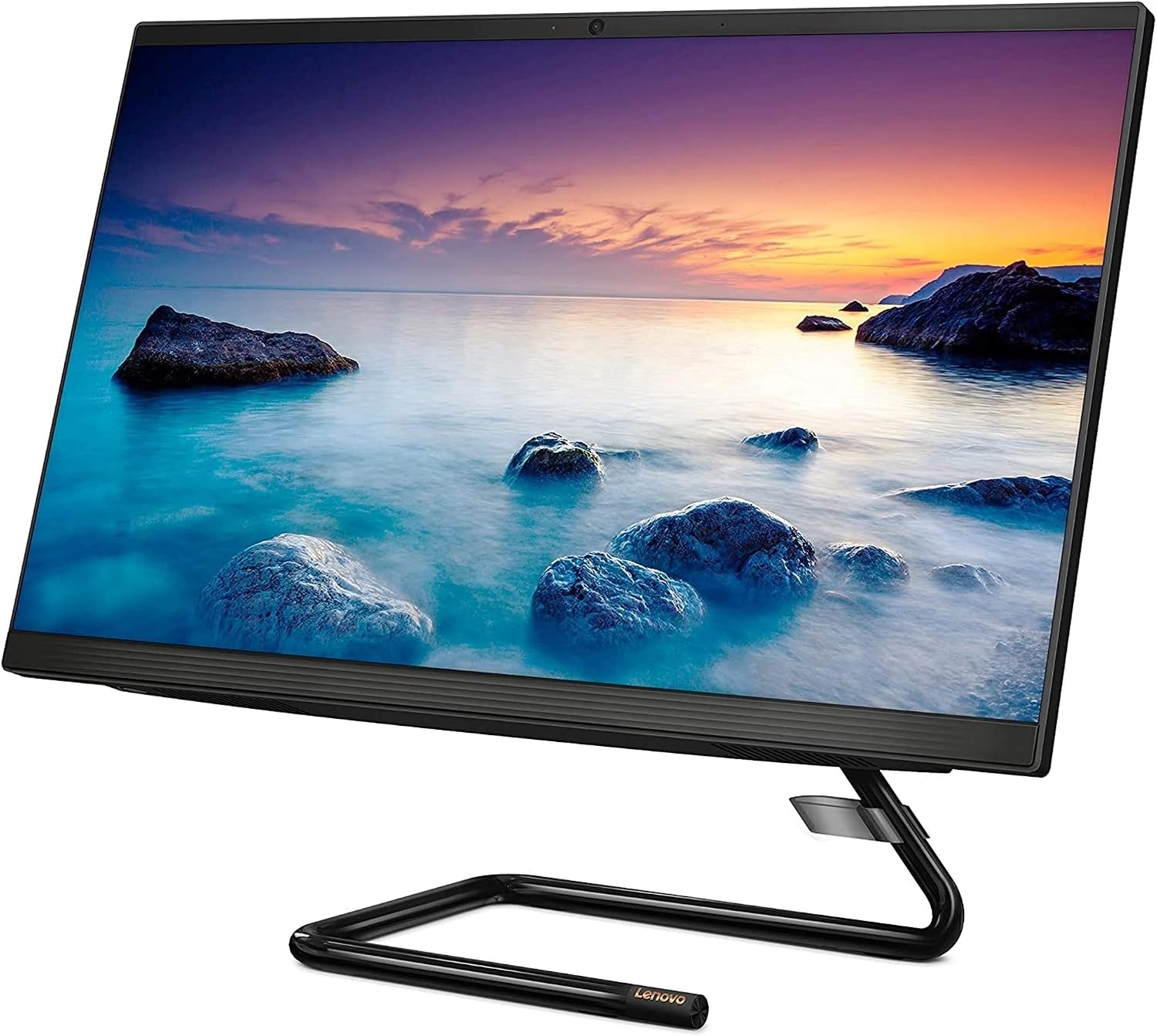 Lenovo IdeaCentre AIO 3i 24' All-in-One Computer, Intel Core i3-10100T, FHD Display, 8GB RAM, 1TB HDD, 256GB SSD, DVD RW Drive, Windows 10