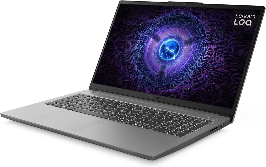 Lenovo LOQ Essential Gaming Laptop, 15.6' FHD 144Hz Display, 8-core Intel Core i5-12450HX, GeForce RTX 3050, 32GB DDR5, 512GB SSD, Wi-Fi 6, RJ-45, USB-C, HDMI, Card Reader, Non-Backlit, Win 11 Pro
