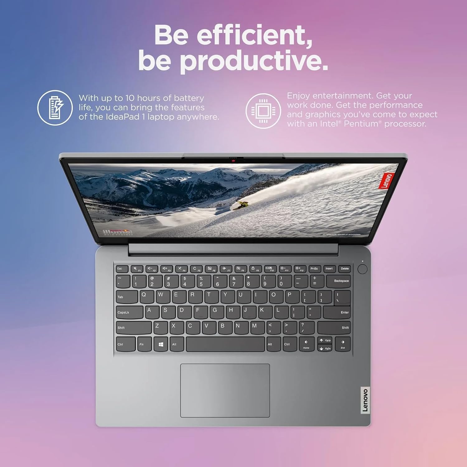 Lenovo Chromebook 3 14 Inch FHD Touchscreen Laptop Computer | MediaTek 8-Core CPU | 4GB RAM, 64GB eMMC | Thin & Lightweight | Wi-Fi & Bluetooth & Webcam | 10HR Battery | Arctic Grey | Chrome OS