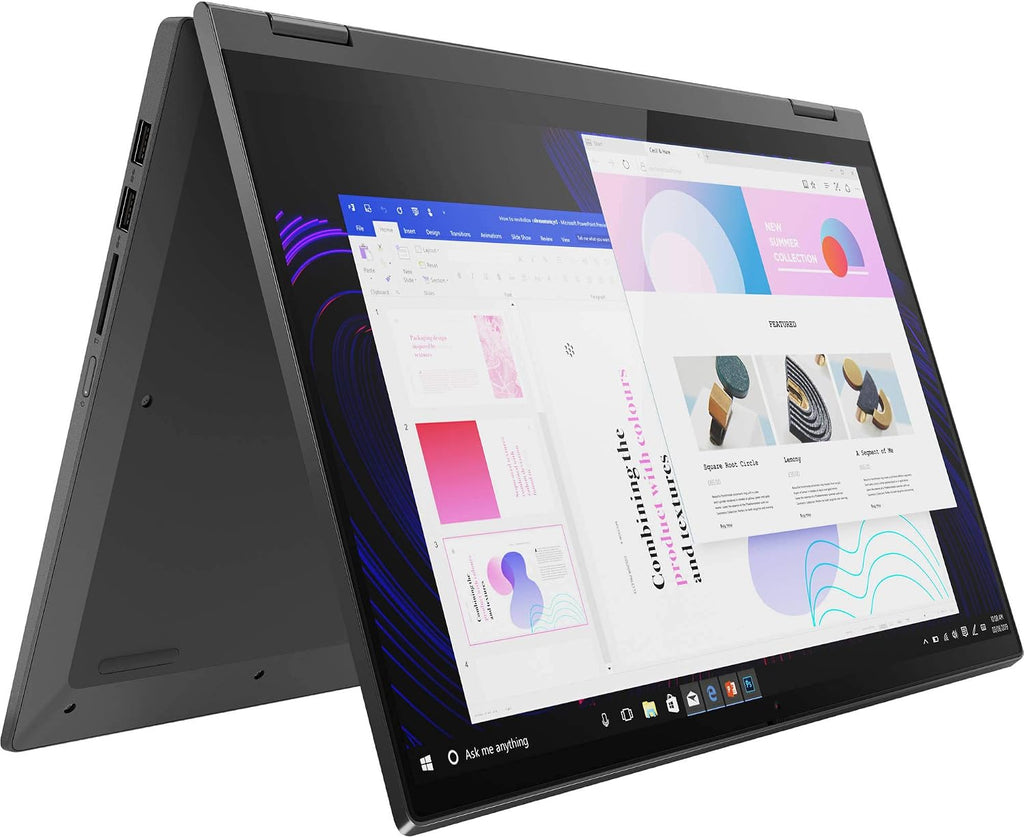 Lenovo IdeaPad Flex 5 15IIL05 81X3000VUS (Intel i7-1065G7 4-Core, 16GB RAM, 512GB SSD, Intel Iris Plus, 15.6' Touch Full HD (1920x1080), Fingerprint, Win 10 Home) Graphite Grey Convertible Laptop