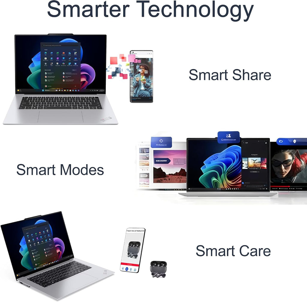 Lenovo ThinkPad X9 15 Aura Edition Business AI Laptop (15.3' 2.8K OLED Touchscreen, Intel Core Ultra 7 258V, 32GB DDR5, 1TB SSD) Ultrathin, Copilot+ PC, Backlit, Win 11 Pro, White (Next Gen X1 carbon)