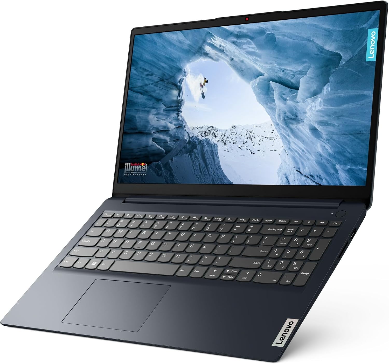 Lenovo IdeaPad 15.6' FHD 1920x1080 Laptop 4-Core AMD Ryzen 5 7520U 8GB LPDDR5 256GB SSD AMD Radeon 610M Graphics Wi-Fi 6 720p HD Camera Win11 Home w/ONT 32GB USB
