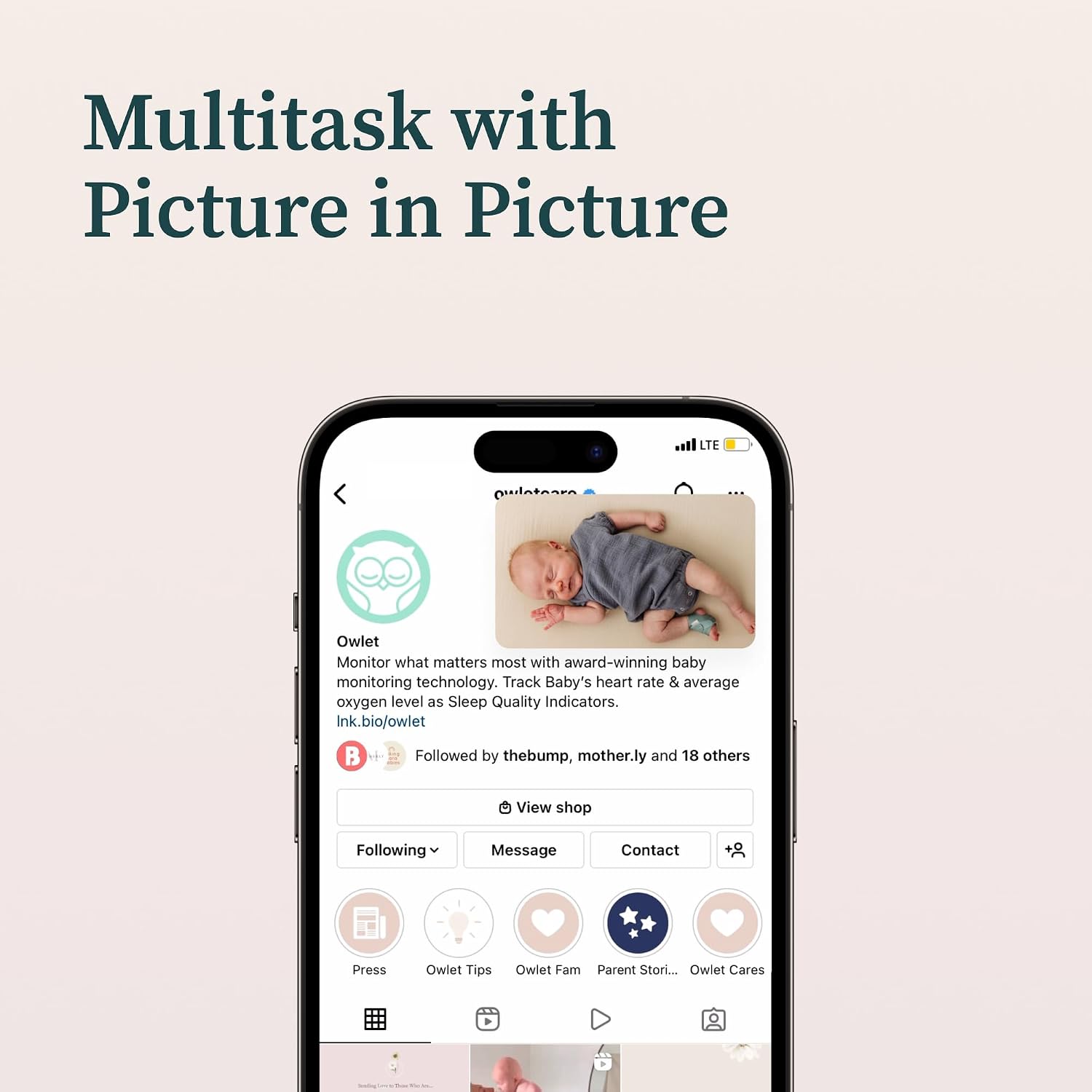 Owlet® Dream Duo (Gen 1) Smart Baby Monitor: FDA-Cleared Dream Sock® Plus Owlet Cam 2 - Tracks & Notifies for Pulse Rate & Oxygen While Viewing Baby in 1080p HD WiFi Video