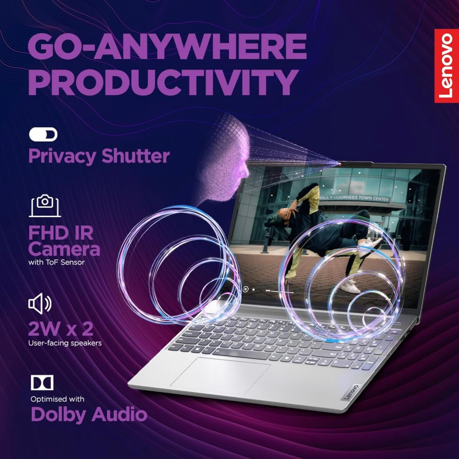 Lenovo Idea 15 Premium Series Touchscreen Laptop • Intel Core i3 6-Core Processor • 15.6' FHD Touchscreen • Windows 11 (Windows 11 Pro, 16GB RAM | 1TB SSD)