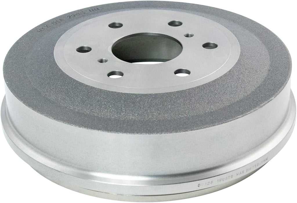 TRQ Rear Brake Shoe & Drum with Hardware Kit Compatible with 2009-2013 Chevy Silverado 1500 GMC Sierra 1500