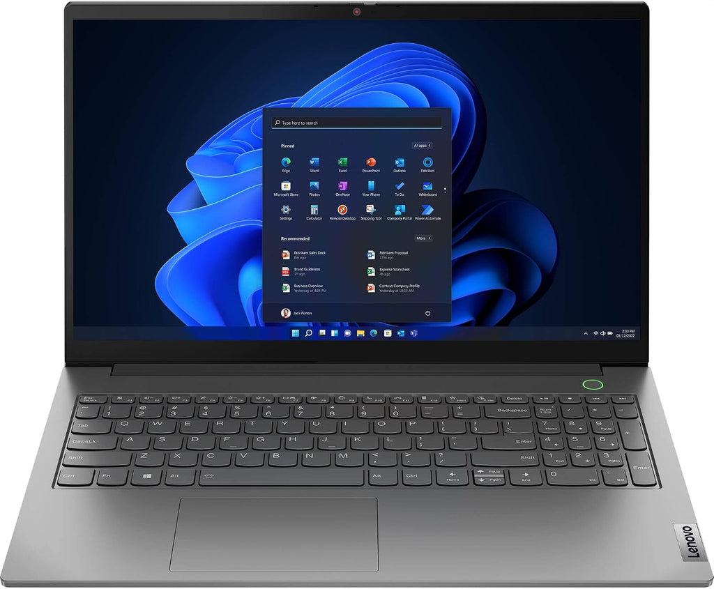 Lenovo ThinkBook 15 Gen 4 Business Laptop with 15.6' FHD (1920 x 1080) IPS Anti-Glare Non-Touch Display, Intel i7-1255U, 512GB SSD, 16GB DDR4, Thunderbolt 4, 1080P Camera, Win 11 Pro - Mineral Grey