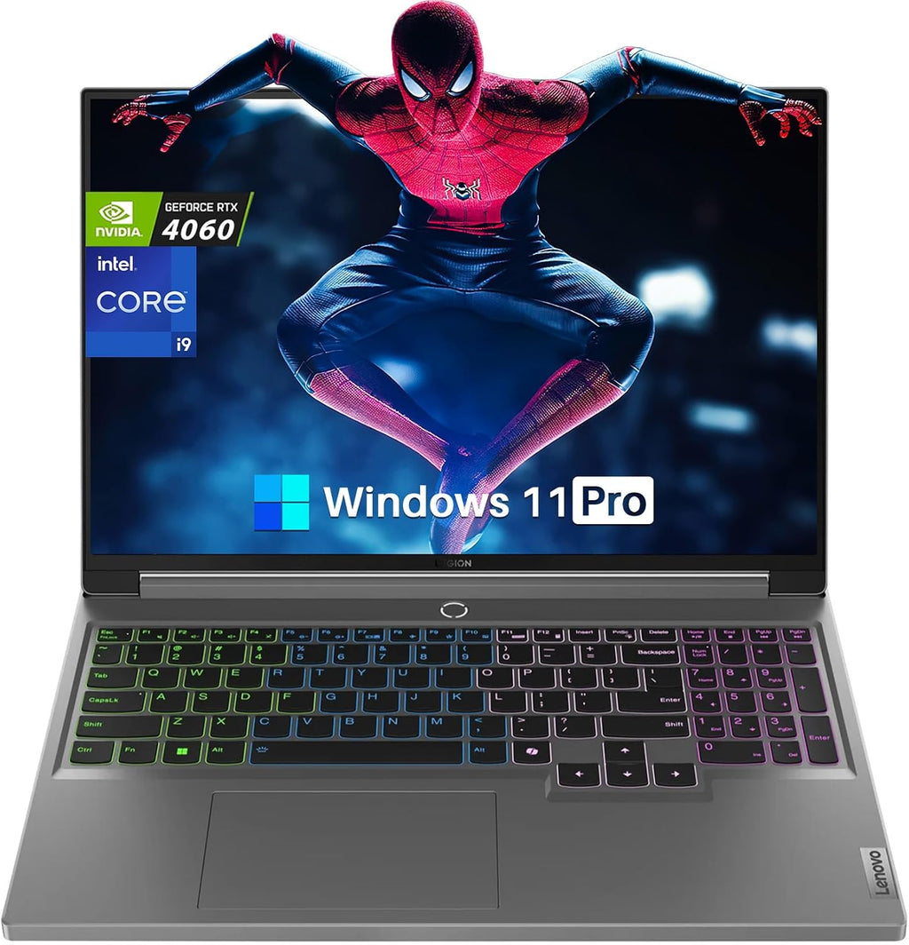 Lenovo Legion Pro 5i(2024) Gaming Laptop - 16' Anti-Glare WQXGA 165Hz Display, Intel 24-Core i9-14900HX, NVIDIA GeForce RTX 4060, 32 GB DDR5, 1 TB SSD, Backlit Keyboard, Wi-Fi 6E, Windows 11 Pro
