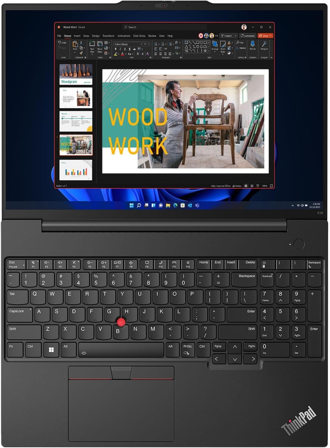 Lenovo ThinkPad E16 Business Laptop (16' FHD+ Touchscreen, AMD Ryzen 5 7530U, 16GB RAM, 512GB SSD, (8-Core Beat i7-1165G7)), FP, Backlit, FHD Webcam, IST SD Card, Wi-Fi 6, Ethernet, Win 11 Pro, Black