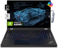 Lenovo ThinkPad P15 Mobile Workstation (15.6' FHD, NVIDIA RTX A2000 4GB, Intel 8-Core i7-11850H, 64GB RAM, 2TB SSD), Laptop for Engineer, Designer, Architect, IST HUB, Blacklit, Win 11 Pro