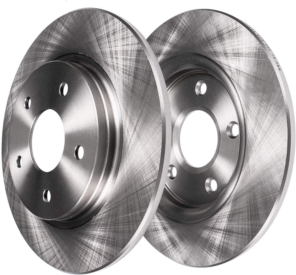Detroit Axle - 5-Lug Rear Brake Kit for Pontiac G6 G5 Pursuit Chevrolet HHR Cobalt Malibu Saturn Aura Ion, Disc Brake Rotors Brake Caliper Replacement