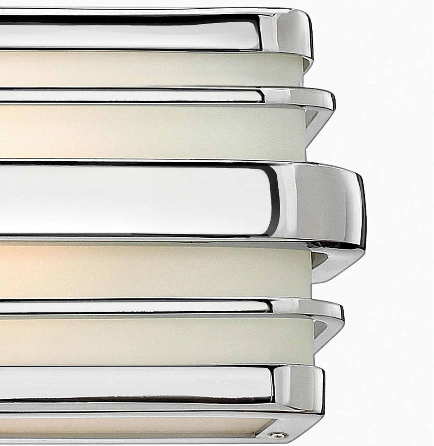 Hinkley Winton Contemporary Modern 15.5' Bathroom Vanity Fixture, Chrome