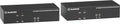 Black Box KVM Extender over CATx - 4K, Dual-Head, DisplayPort, USB 2.0