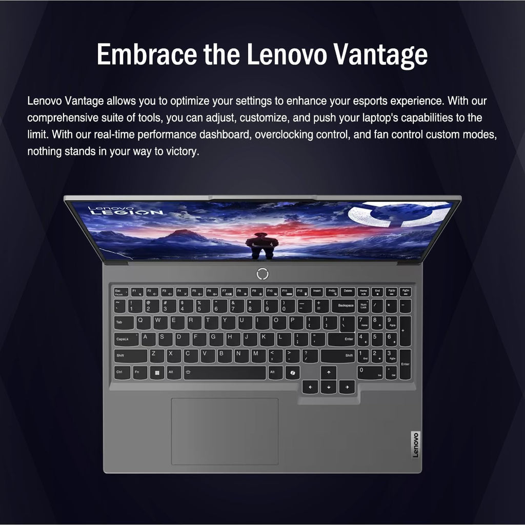Lenovo Legion Pro 5i(2024) Gaming Laptop - 16' Anti-Glare WQXGA 165Hz Display, Intel 24-Core i9-14900HX, NVIDIA GeForce RTX 4060, 32 GB DDR5, 1 TB SSD, Backlit Keyboard, Wi-Fi 6E, Windows 11 Pro