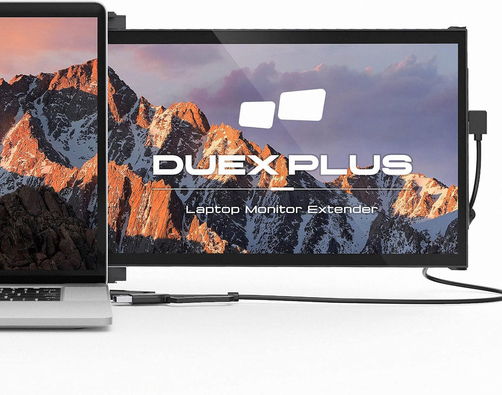 New Mobile Pixels Duex Plus Portable Monitor for Laptop, 13.3' 1080P FHD Ultimate Portable Laptop Monitor Extender, USB C/USB A, Windows/Mac/Android/Switch Compatible