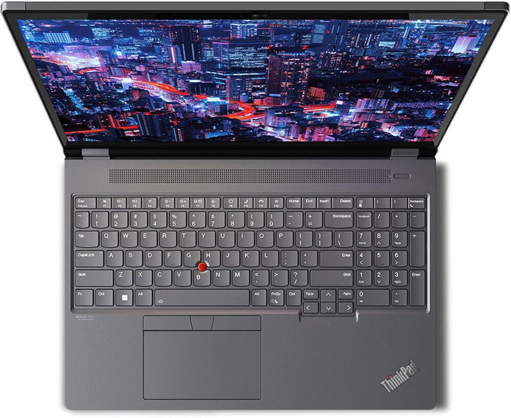 Lenovo ThinkPad P16 Gen 2 21FA002XUS 16' Mobile Workstation - WQXGA - 2560 x 1600 - Intel Core i7 13th Gen i7-13700HX Hexadeca-core (16 Core) - 32 GB Total RAM - 1 TB SSD - Villi Black, Storm Gray