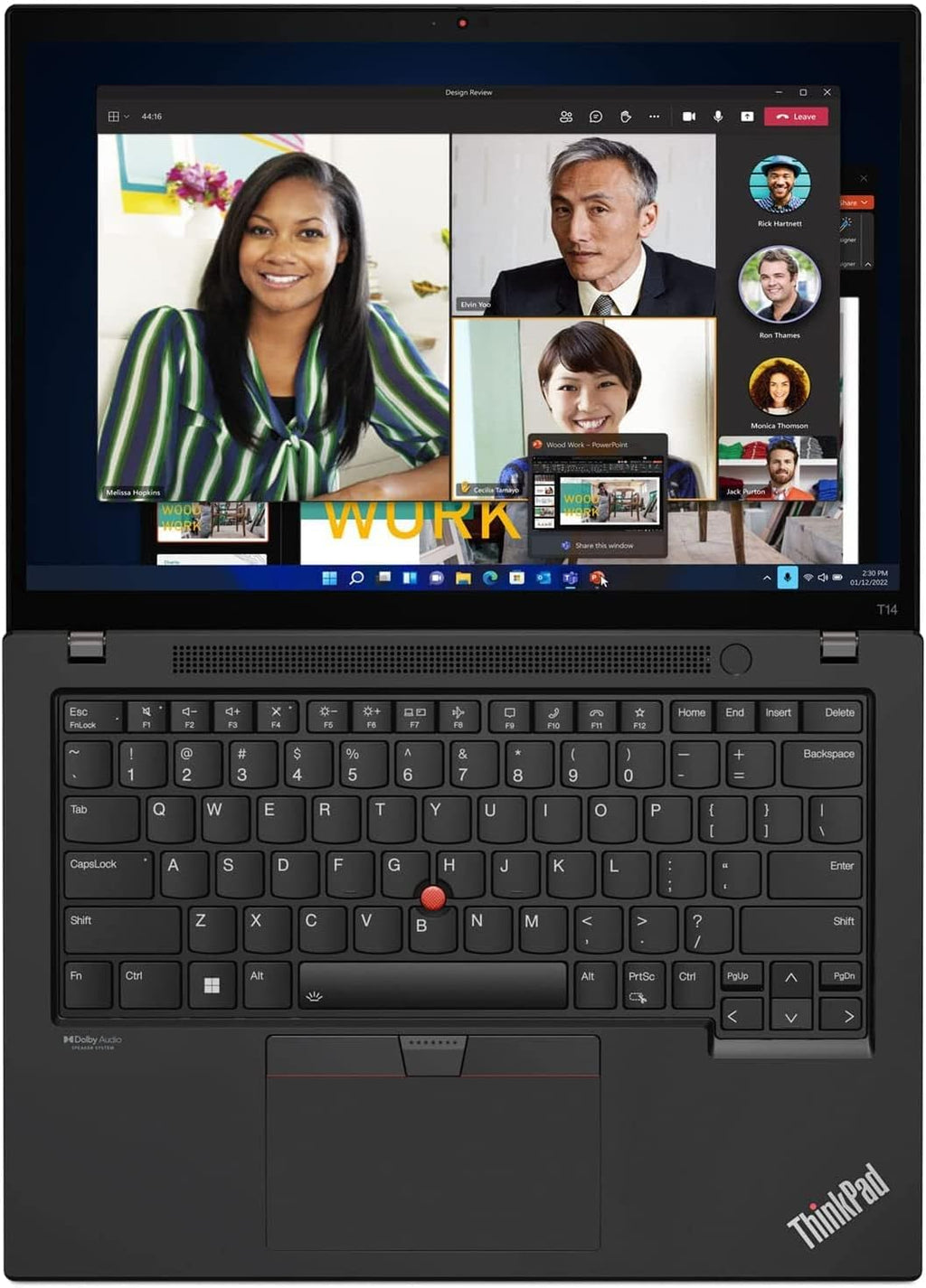 Lenovo ThinkPad T14 Gen 3 AMD Ryzen 7 PRO 6850U, 14' WUXGA (1920x1200) IPS 300nits Anti-Glare Touch, 16 GB RAM DDR5 6400MHz, 512 GB SSD, Windows Pro, 3 Yrs, 21CF003TUS