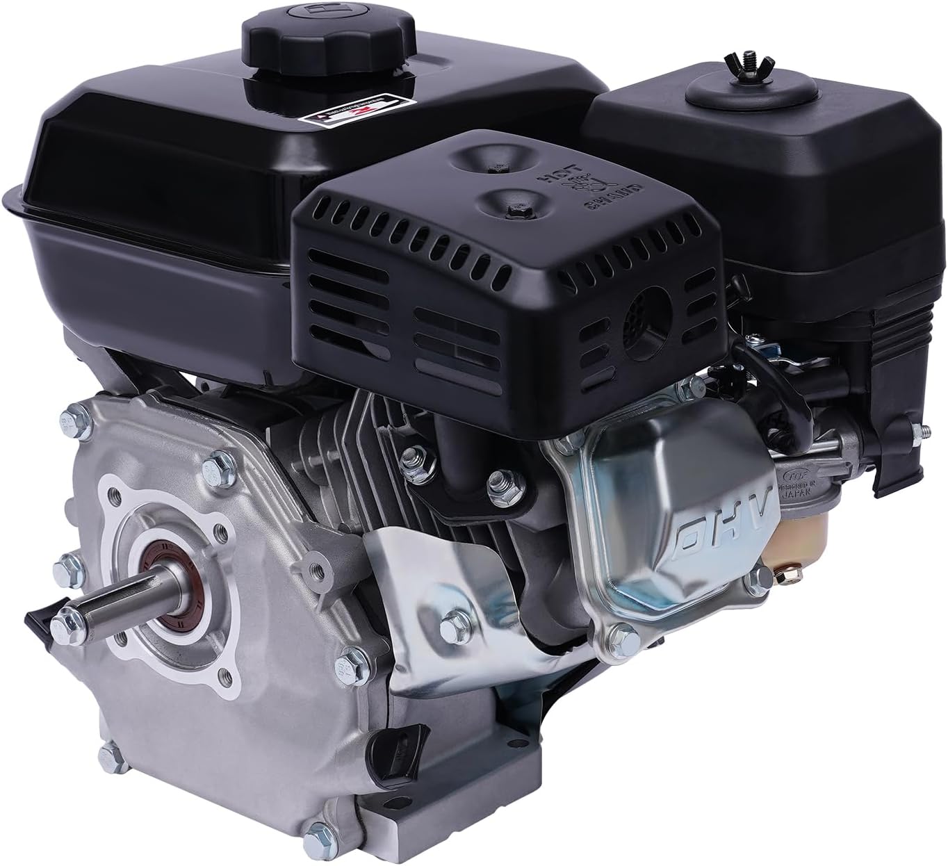 7.5HP 4 stroke engine, Mini Bike Motor, Gas Engine Replacement For Honda GX160 210cc OHV Air Cooled Horizontal 168F Pullstart Compressor Scarifier Lawnmower Pump Generator Pressure Washer