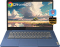 Lenovo Slim 3 Chromebook Laptop for Business Student, 14'' FHD Touchscreen, 8-Core MediaTek Kompanio 520 Processor, 4GB RAM, 64GB eMMC, 128GB Micro SD Card, Wi-Fi6, Bluetooth, Chrome OS