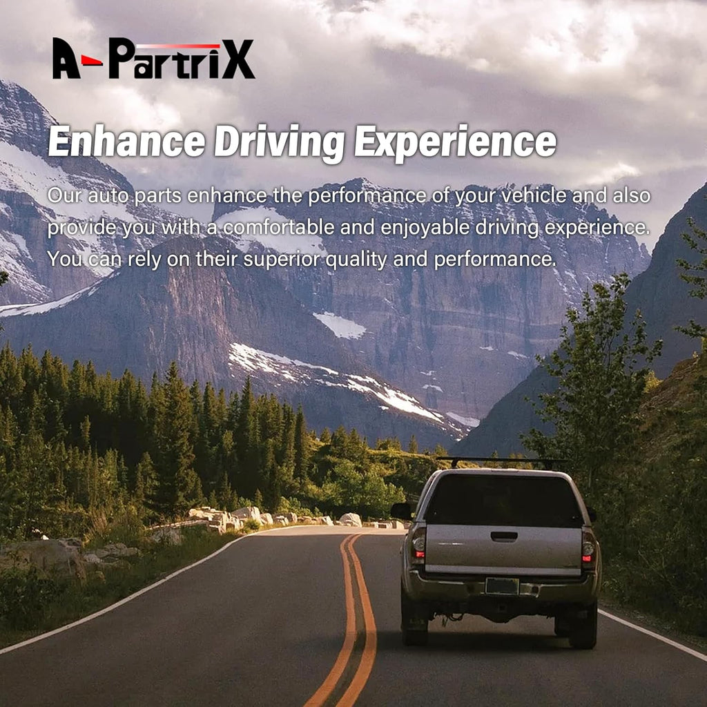 ‎A-Partrix Brakes and Rotors Front and Rear - Brake Pads and Rotors Kit, High Performance Brake Kits Replacement fits Chevy Silverado 1500 2007-2007 fits GMC Sierra 1500 2007-2007