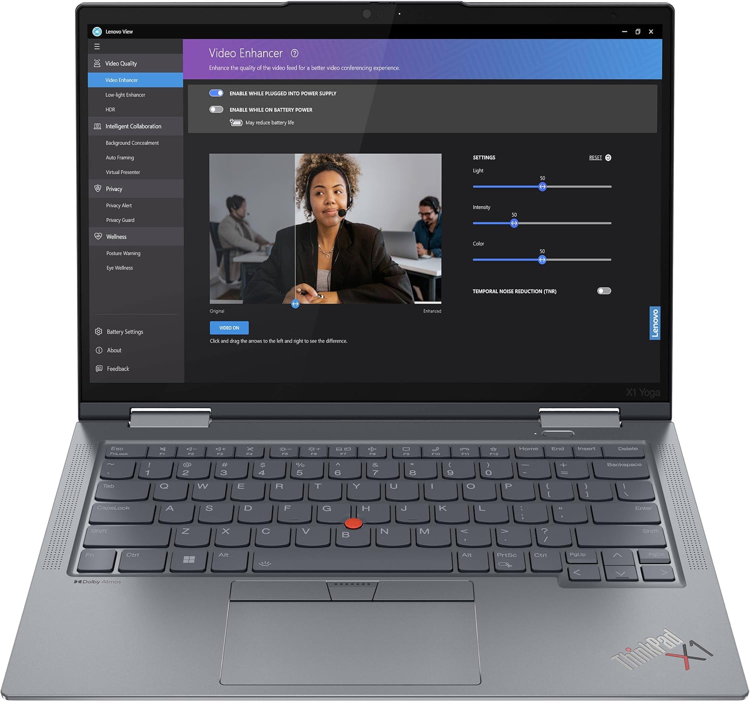 Lenovo ThinkPad X1 Yoga Gen6 2-in-1 Laptop 14' WUXGA IPS Touchscreen (500nits, 100% sRGB) Intel Quad-core i7-1185G7 Processor 32GB RAM 1TB SSD Thunderbolt4 Rapid Charging Win10Pro Grey + HDMI Cable