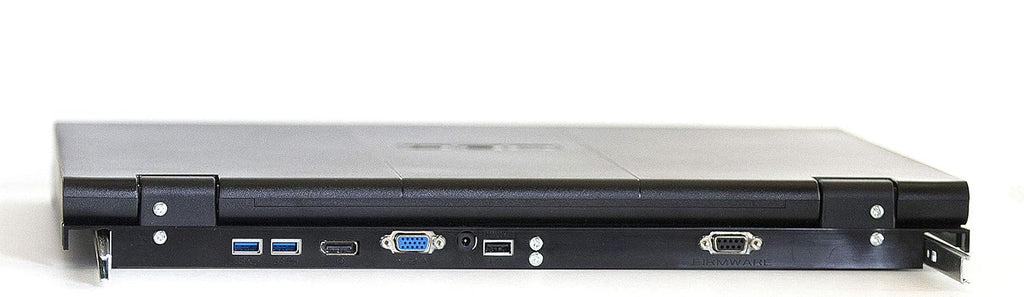 KVM Console 17.3 Full HD - Made in USA - TAA Compliant - 1U Rackmount Console Rack - Server Rack Mount Monitor with 1920 x 1080 Resolution - Rackmount Monitor with VGA & Display Port by Uptyma