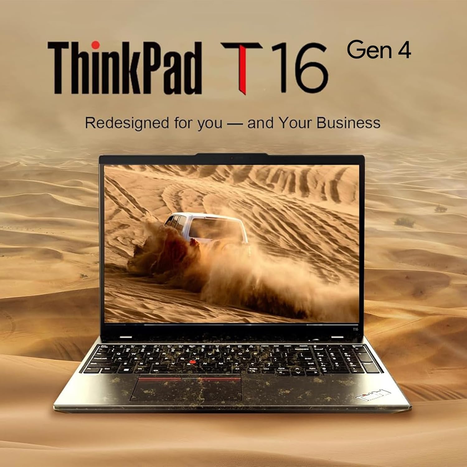 Lenovo ThinkPad T16 Gen 4 AI Business Laptop 16' FHD+ Display, Intel Ultra 7 255U (Beats i7-1355U), 32GB DDR5 RAM, 1TB SSD, 5MB Webcam, Fingerprint, Backlit KB, WiFi 6E + BT, RJ-45, HDMI, Win 11 Pro