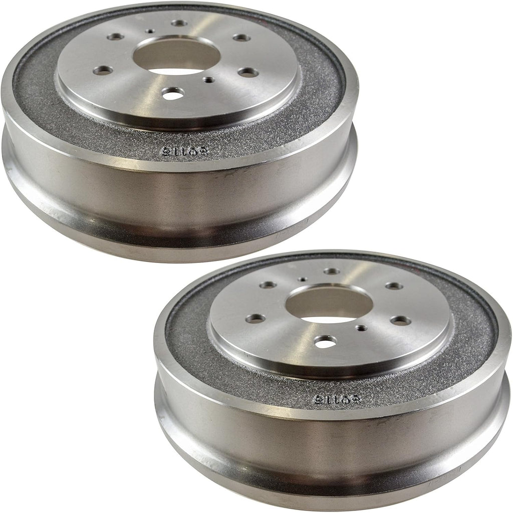 New Rear Brake Shoe & Drum Kit Compatible With Chevy Silverado 1500 Classic 2005-2008 Compatible With GMC Sierra 1500 Classic, Replacement for BFS00100