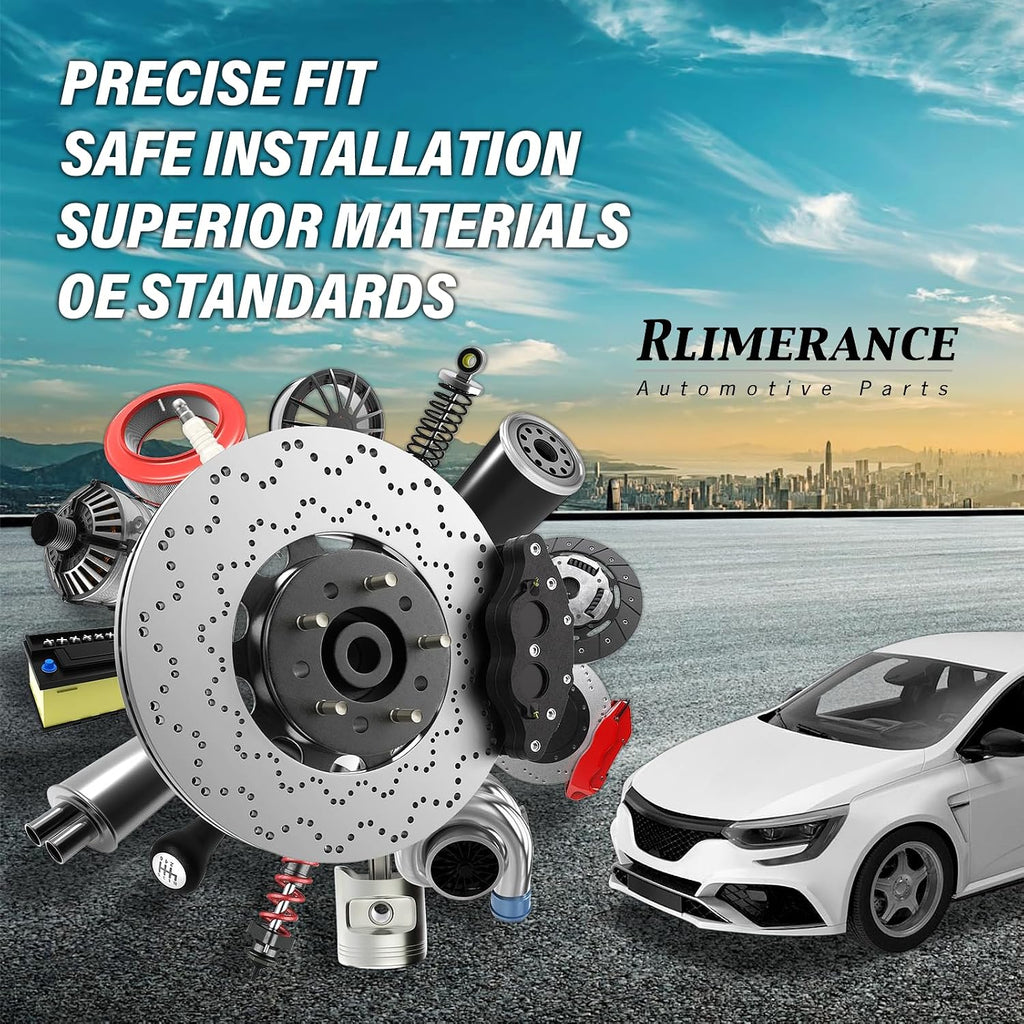 (6) Front and Rear Brake Pads and Rotors Kit - Brakes and Rotors, Rotors and Brake Pads Replacement fits Chevy Silverado 1500 2007-2007 fits GMC Sierra 1500 2007-2007