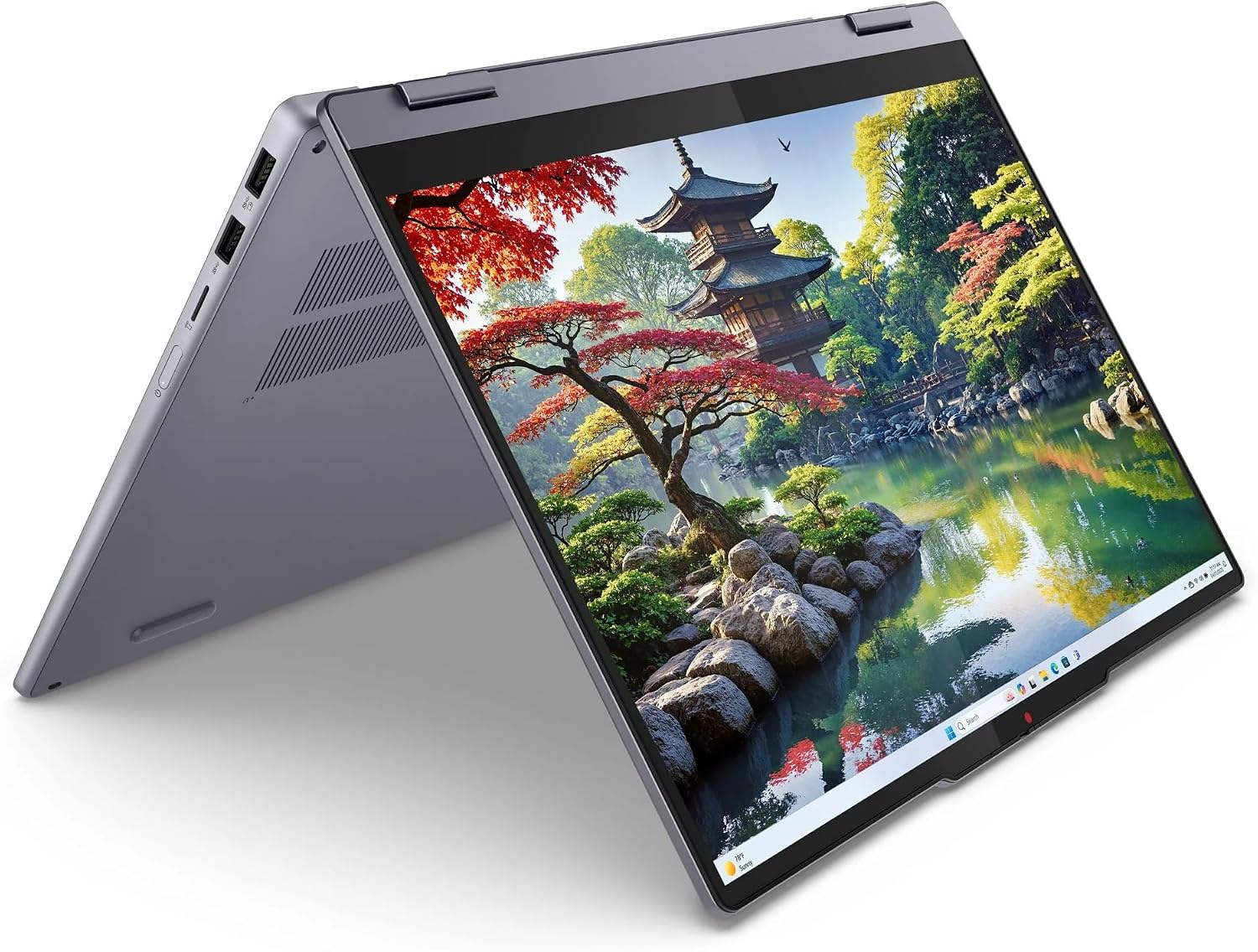 Lenovo IdeaPad 5i 2-in-1 14' WUXGA Touchscreen Intel Core Ultra 5 AI 8GB Ram 512 SSD Luna Grey Windows 11 83KR0047US