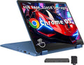 Lenovo Flex 3i Chromebook 12.2' WUXGA Touchscreen 2-in-1 Laptop, Intel N100, 4GB LPDDR5, 224GB Storage (64GB eMMC+160GB Docking Station Set), Intel UHD Graphics, HD Webcam, Wi-Fi 6, Chrome OS, Blue