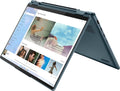 Lenovo ENOVO Yoga 7i 2-in-1 Laptop 14'' 2.2K Touchscreen12th Core i7-1255U Iris Xe Graphics 16GB RAM 1TB SSD WI-FI 6E Thunderbolt 4 Backlit KB w/ FP Windows 11 Pro RATZK 32GB USB, Stone Blue, (82QE)