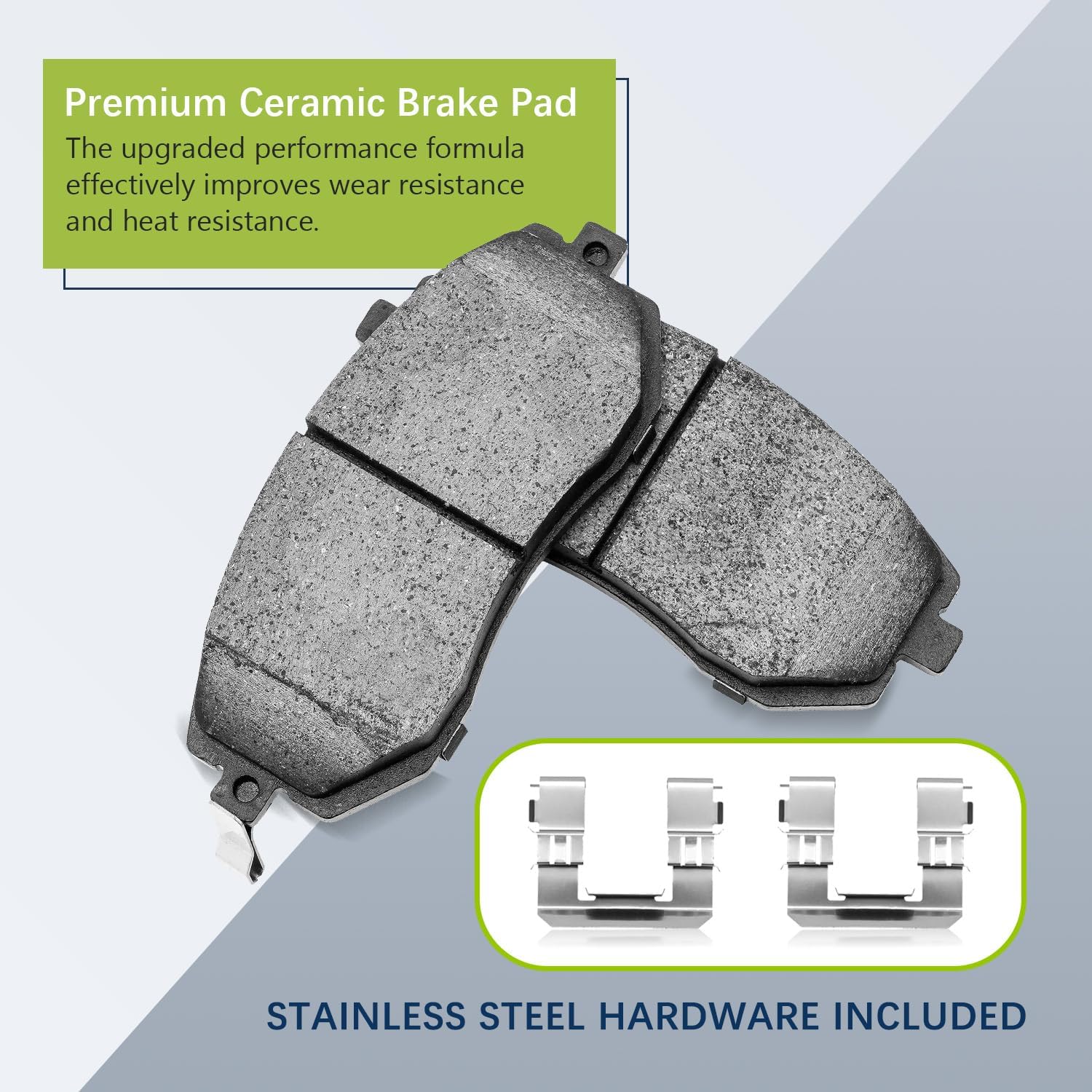 Rear Brake Kit Compatible with 2000 2001 2002 2003 2005 2006 2007 Chevy Suburban 2500, Silverado GMC Sierra Yukon XL 1500 2500 HD Brake Pads and Rotors Kit, Ceramic Brakes Rear 12.99' Rotor