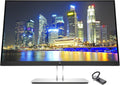 HP EliteDisplay E24 G4 24 Inch IPS FHD Multi-Device Monitor Bundle with Blue Light Filter, HDMI, DisplayPort, HDMI to USB-C Adapter, Compatible with MacBook, MacBook Pro, iPad and iPhone