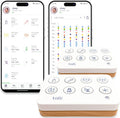 Talli Daily One-Touch Baby Tracker - Baby Monitor to Log Feedings, Diapers, Sleep & More - Electronic Journal Links to Mobile App for Real-Time Baby Monitoring & Tracking - Alexa Compatible