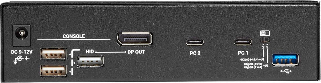 Black Box USB-C 4K KVM Switch, 2-Port
