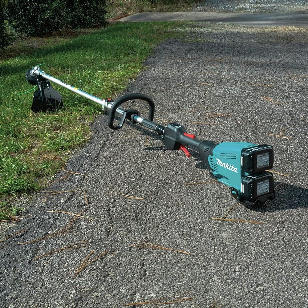Makita XUX01M5PT 36V (18V X2) LXT® Brushless Couple Shaft Power Head Kit with String Trimmer Attachment (5.0Ah)