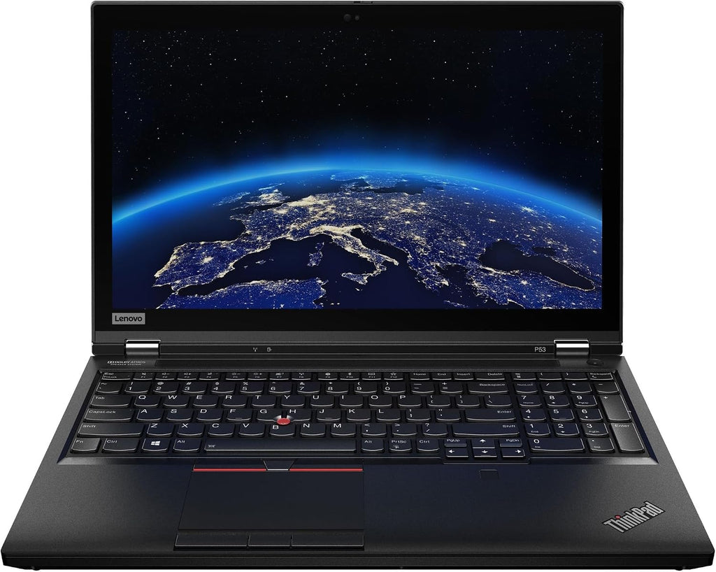 Lenovo ThinkPad P53 Mobile Workstation 15.6-Inch Full HD Display Intel Core i7-9850H 32GB 512GB SSD NVIDIA Quadro T1000 4GB Win 11 Pro