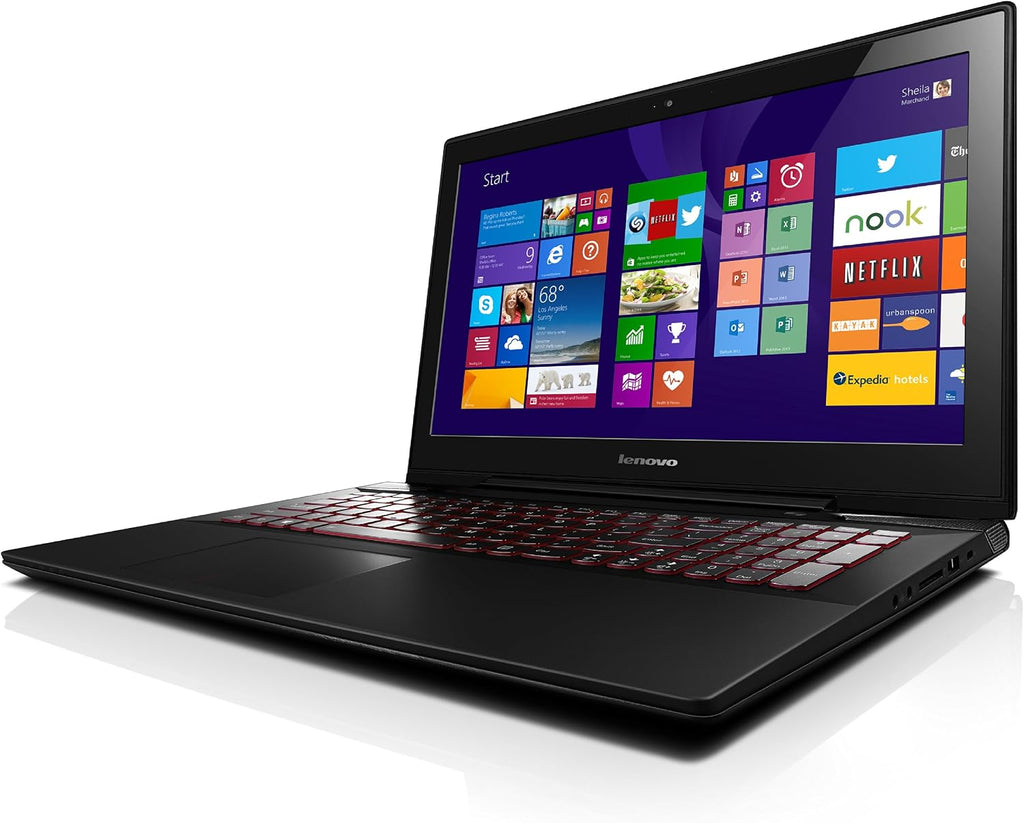 Lenovo Y50 59441400 Gaming Laptop (Windows 8, Intel Core i7-4720HQ, 15.6' LED-lit Screen, Storage: 16 GB, RAM: 16 GB) Black