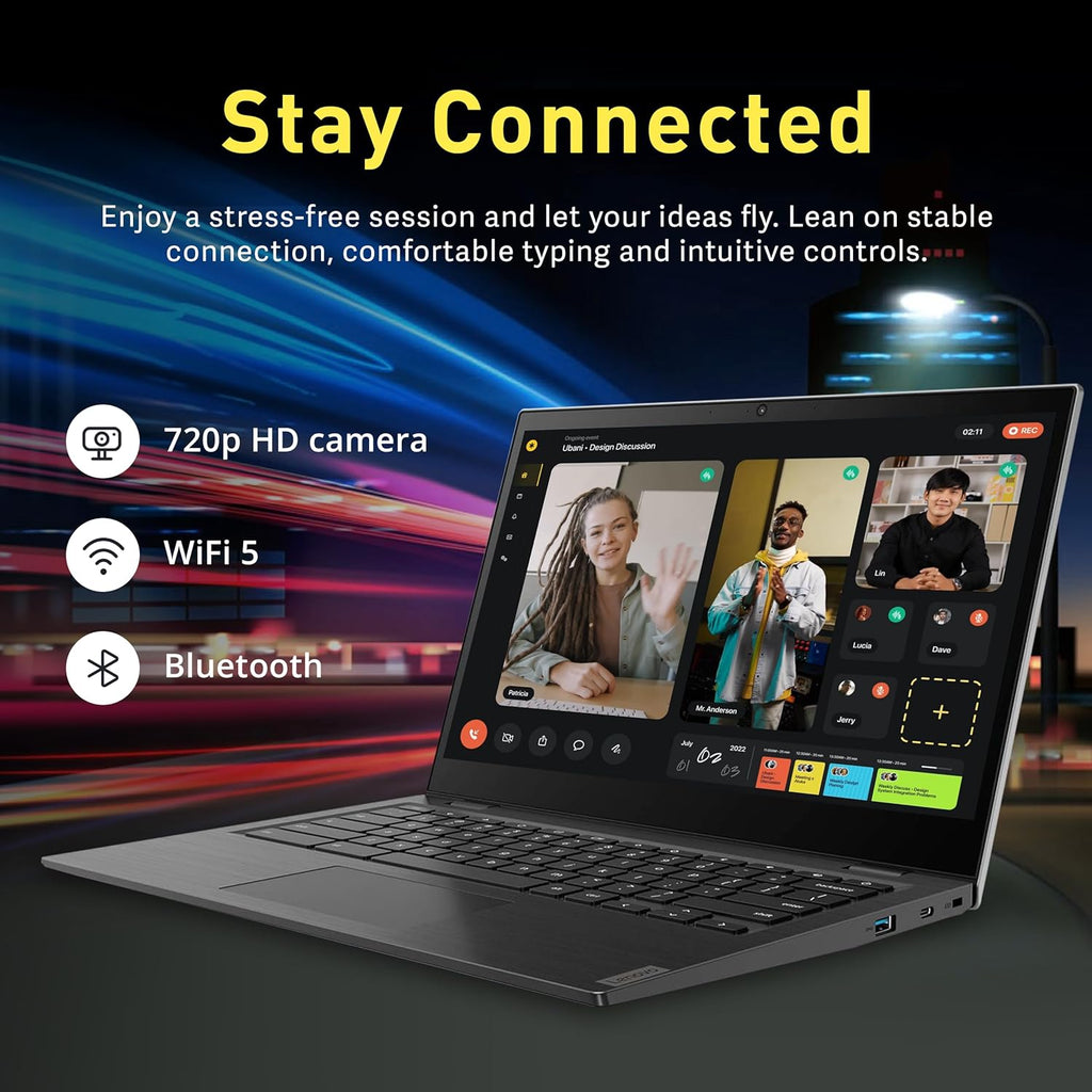 Lenovo 14e Chromebook 14' FHD Touchscreen Laptop, AMD A4-9120C Processor, 4GB DDR4, 32GB eMMC, AMD Radeon R4 Graphics, HD Webcam, Wi-Fi, Chrome OS, Gray (Renewed)