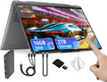 Lenovo Yoga 7 2-in-1 16' WUXGA Touchscreen Laptop, AMD Ryzen 7 8840HS, 16GB LPDDR5X, 2TB Storage (1TB PCIe SSD&1TB Docking), Backlit Keyboard, Fingerprint, Copilot, Wi-Fi 6E, Win 11, Gray