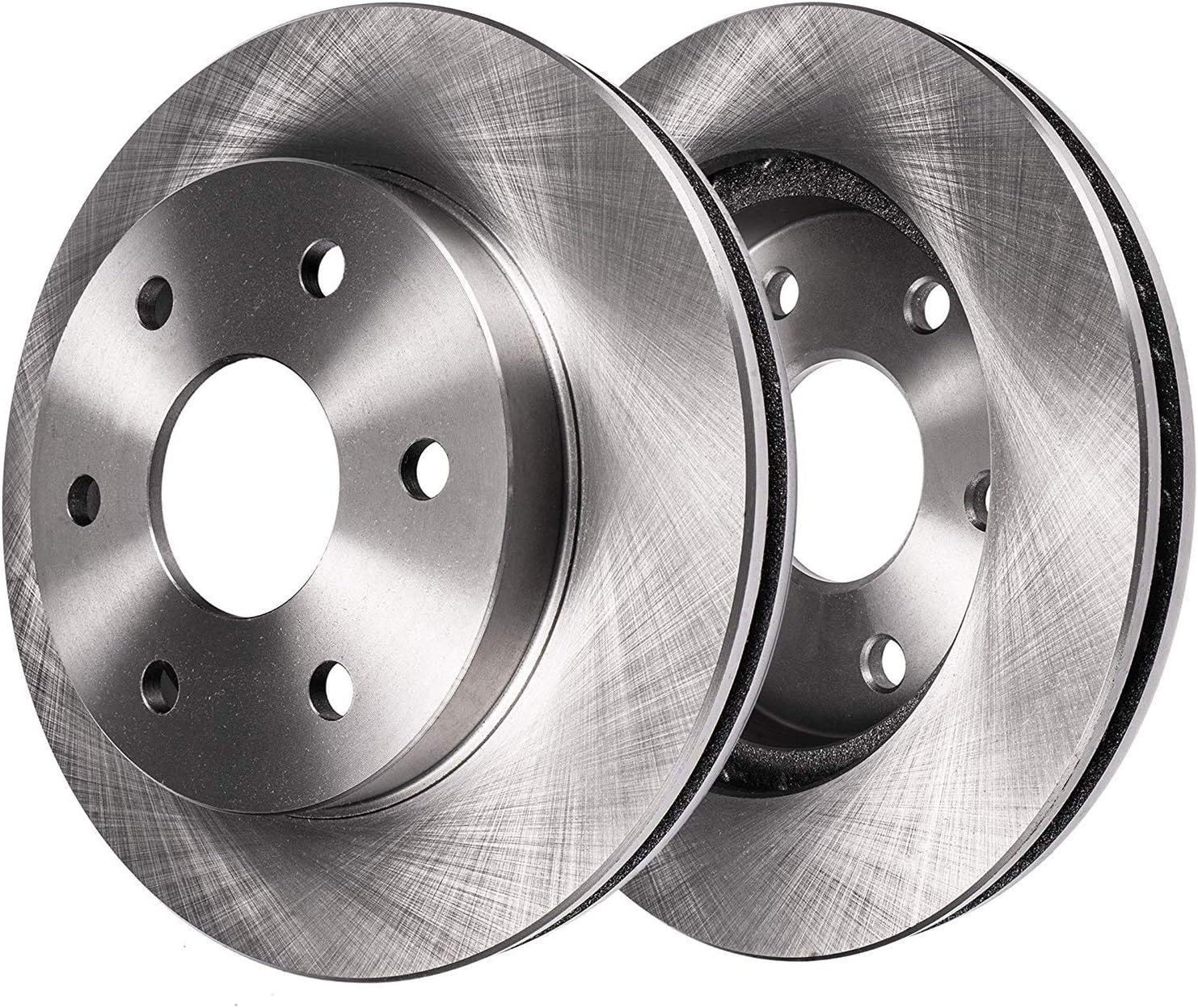 Detroit Axle - Front Brake Kit for GMC Acadia Limited Buick Enclave Chevrolet Traverse Saturn Outlook Disc Brake Rotors Ceramic Brakes Pads Replacement : 12.8' inch Brake Rotors