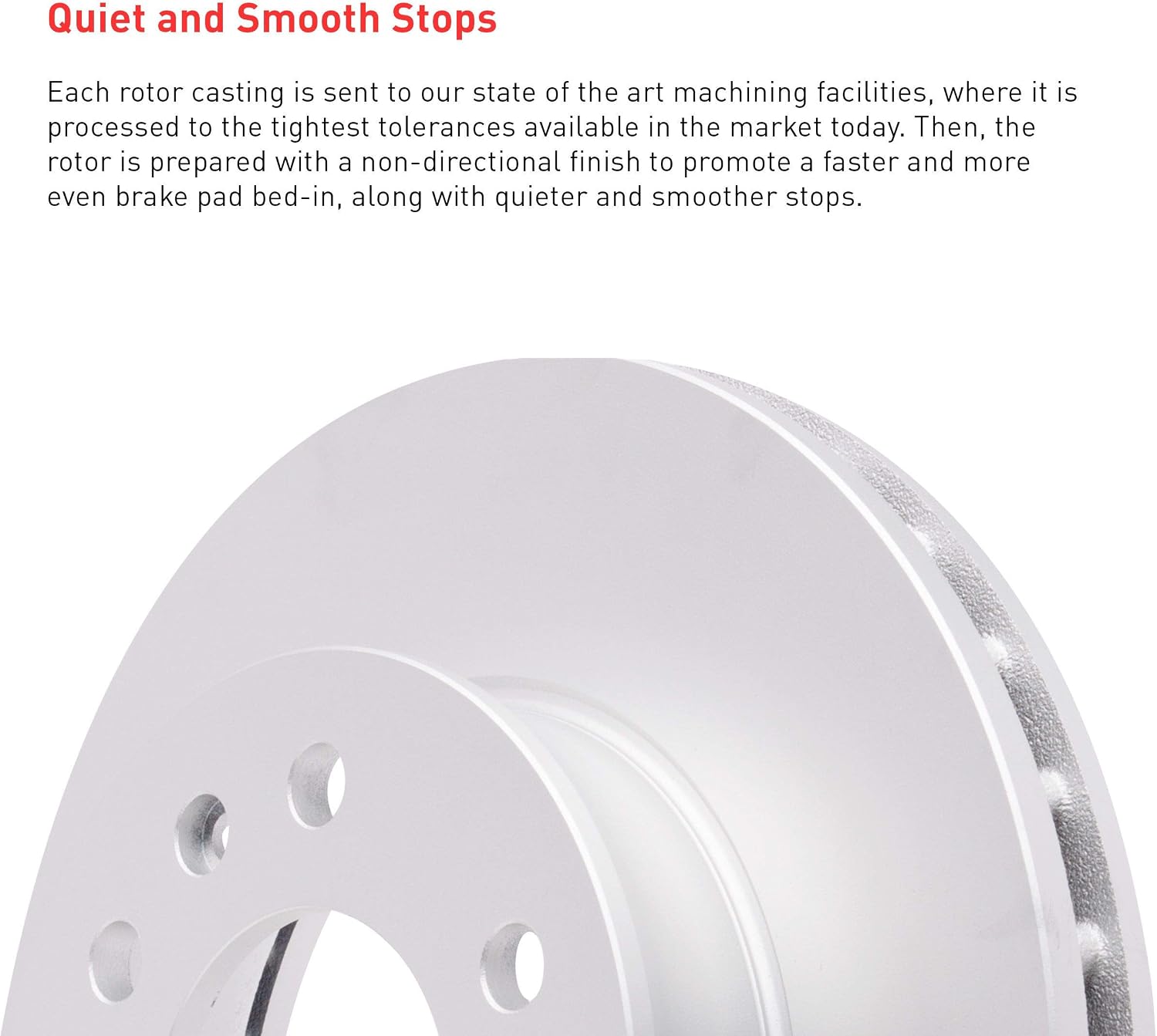 Dynamic Friction Company Front Brakes and Rotors|BlankBrake Rotors| Front 3000 Ceramic Brake Pads and Rotors Kit| Automotive Replacement Brake Kits