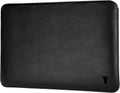 TORRO Laptop Sleeve – Genuine Leather Laptop Case Compatible with 13 inch /14 inch Apple MacBook Pro and MacBook Air (Black)