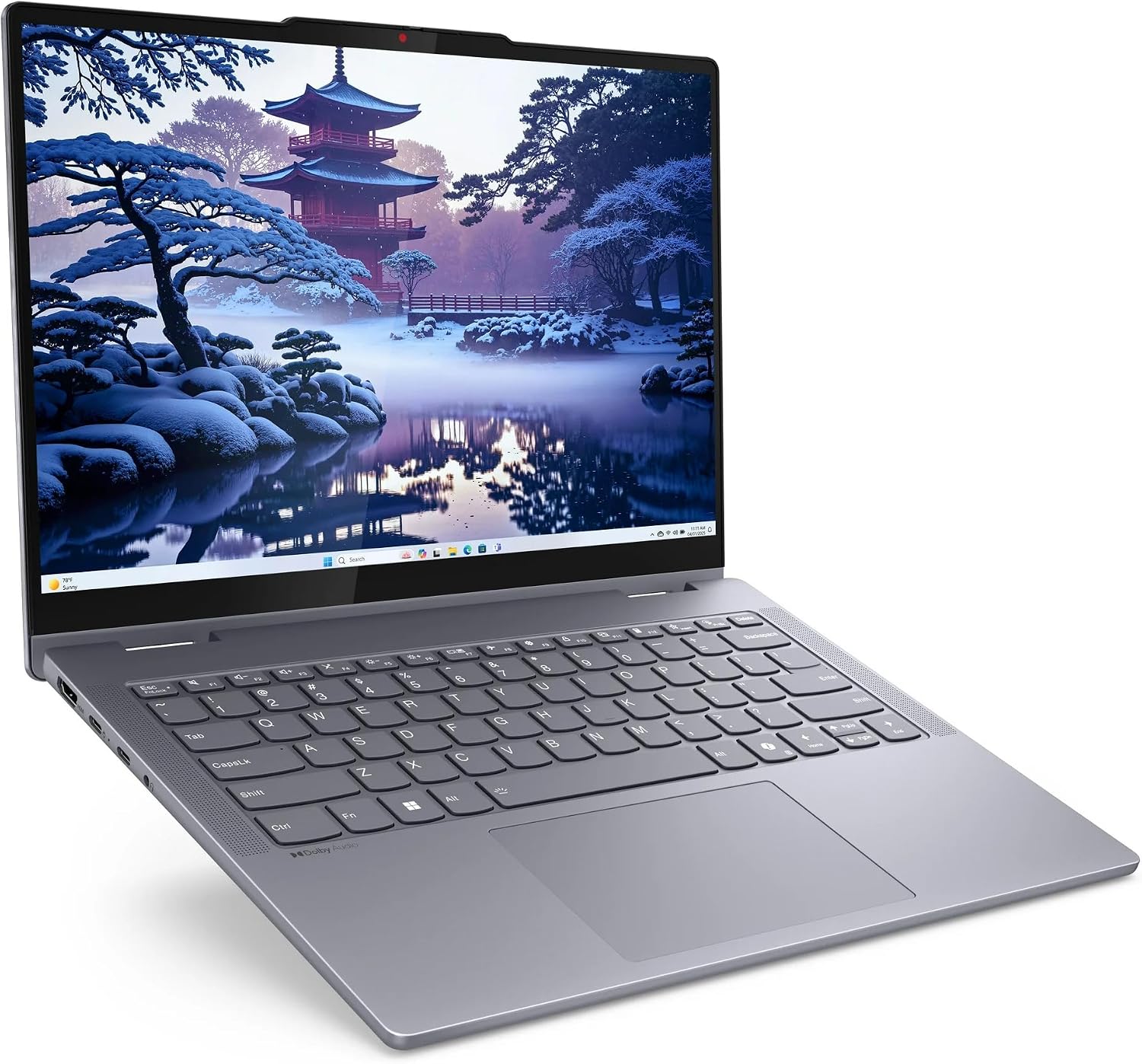 Lenovo IdeaPad 5i 2-in-1 14' WUXGA Touchscreen Intel Core Ultra 5 AI 8GB Ram 512 SSD Luna Grey Windows 11 83KR0047US