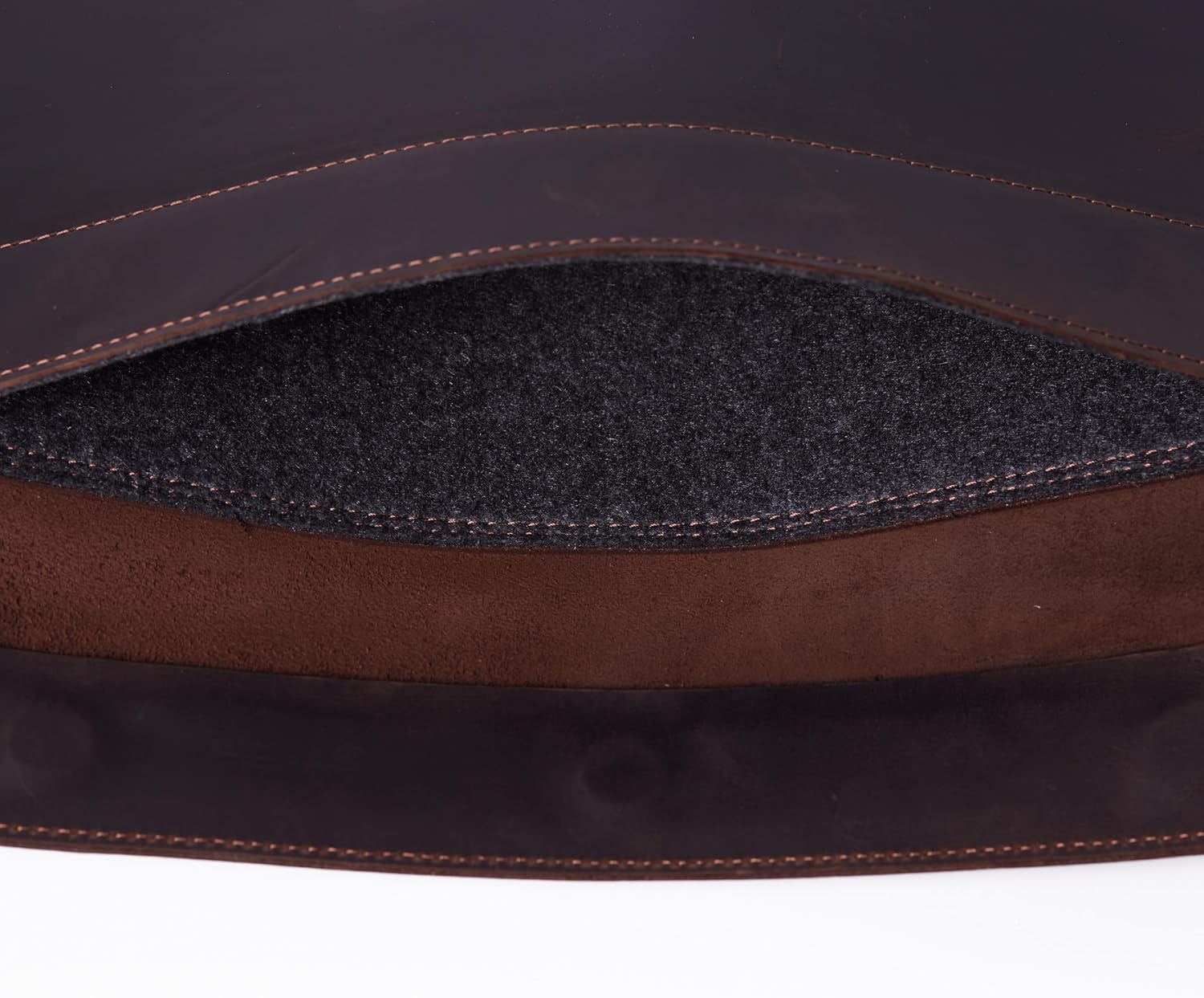 Leather Laptop Case Made for MacBook Pro M4 14 inch Sleeve - Brown PC Case Compatible with MacBook Pro 14' M1 M2 M3 M4 Max A2442 A2779 A2992 A2918 A3402 2023 2024 2025 Genuine Vintage Leather, Brown